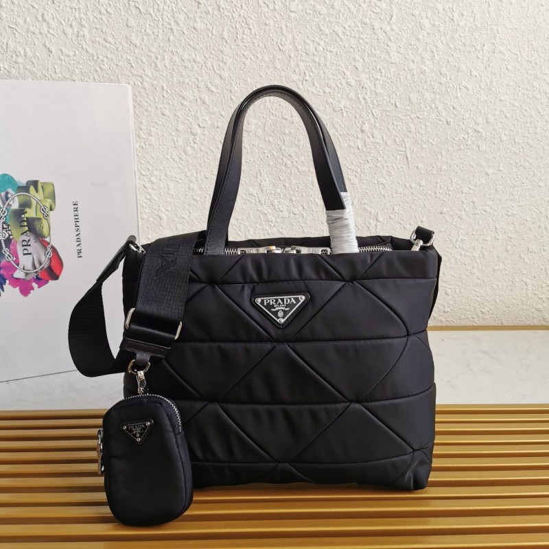 Buy Prada Replica Shoulder 1BG380 Black Handbags